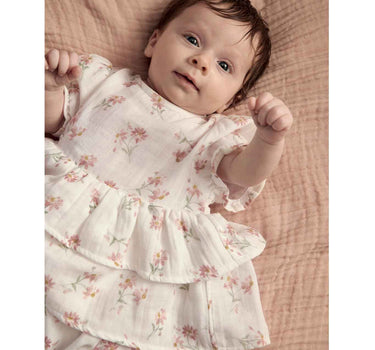Mamas & Papas Daisy Pplm Shirt Romper