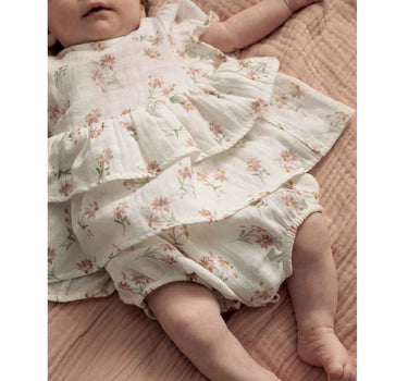 Mamas & Papas Daisy Pplm Shirt Romper