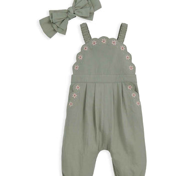 Mamas & Papas Scallop Dungaree