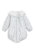 Load image into Gallery viewer, Mamas &amp; Papas Floral Print Romper with Collar
