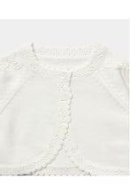 Load image into Gallery viewer, Mamas &amp; Papas Lace Trim Cardigan
