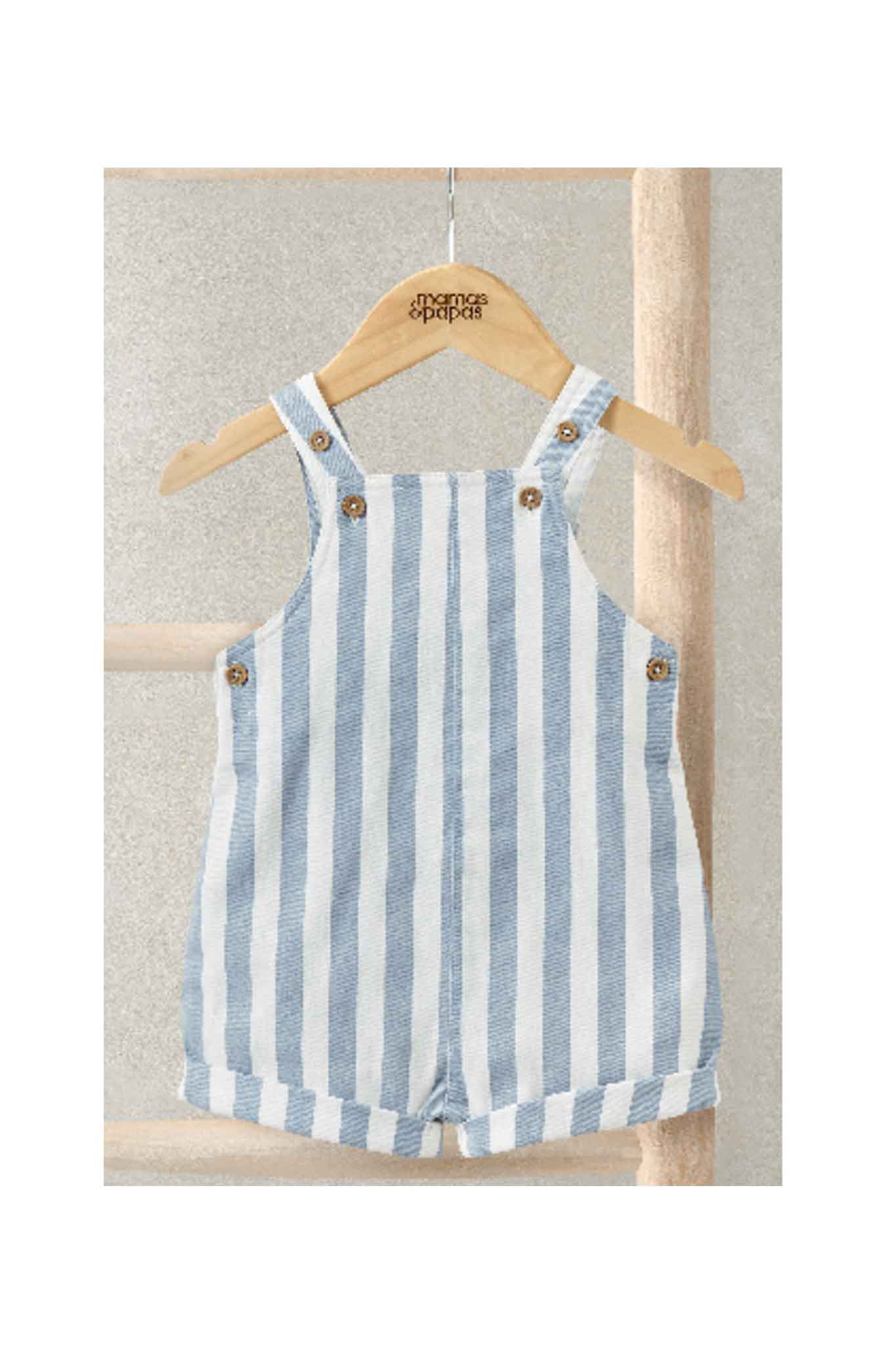 Mamas & Papas Stripe Dungaree