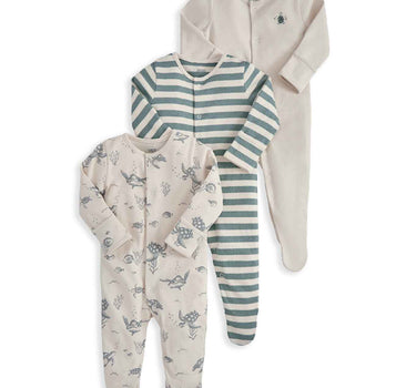 Mamas & Papas Sea Sleepsuits 3 Pack