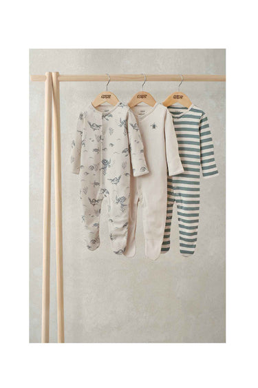 Mamas & Papas Sea Sleepsuits 3 Pack