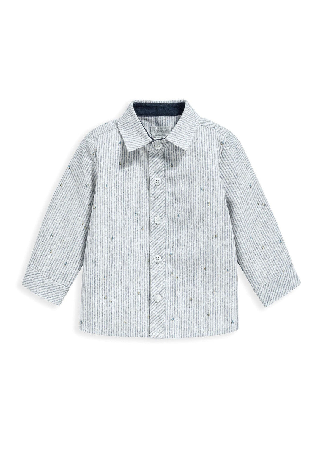 Mamas & Papas Boat Print Shirt