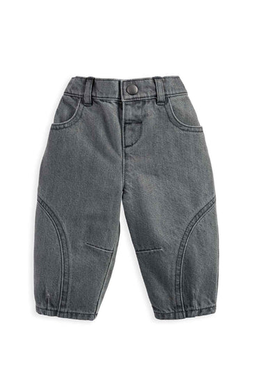 Mamas & Papas Charcoal Barrel Leg Jean