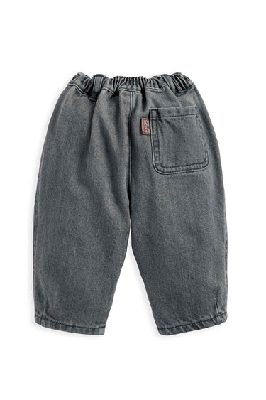 Mamas & Papas Charcoal Barrel Leg Jean