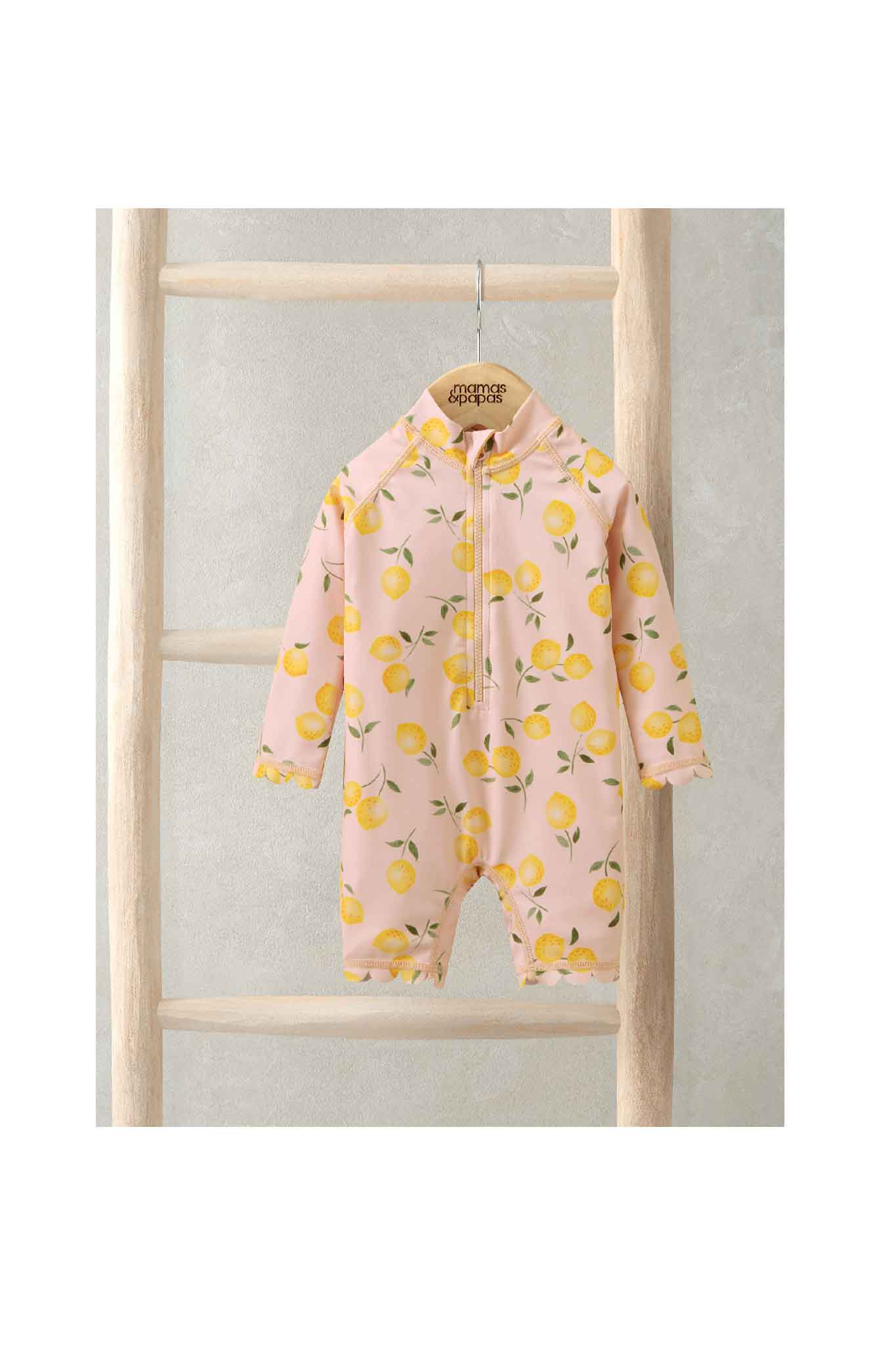 Mamas & Papas Lemon Print Rashsuit