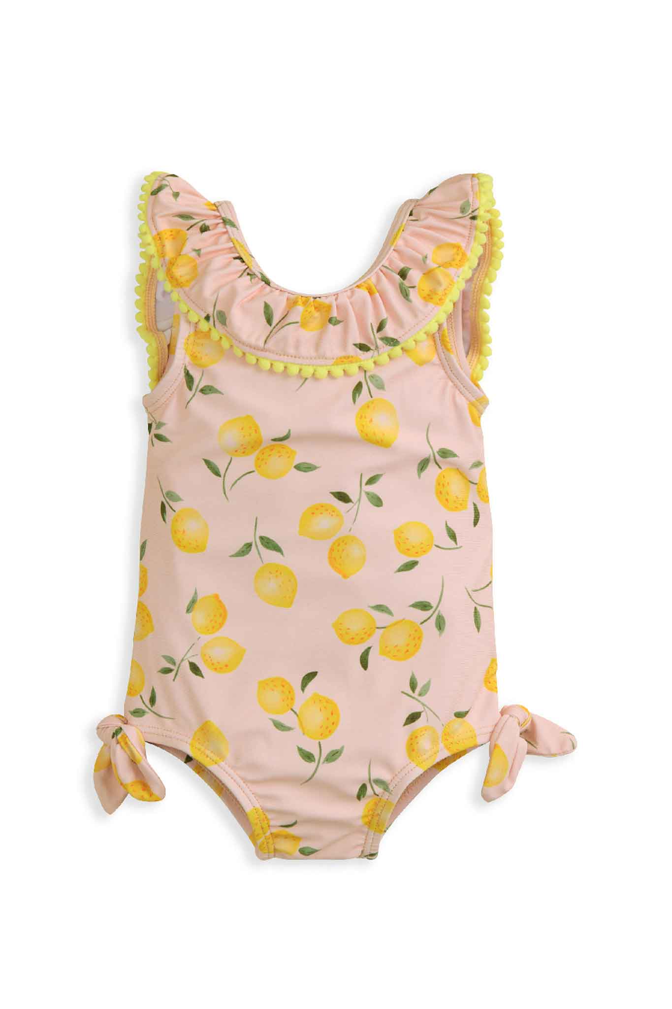 Mamas & Papas Lemon Frill Swimsuit