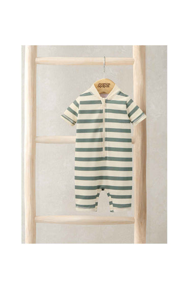 Mamas & Papas Stripe Short Sleeve Rashsuit