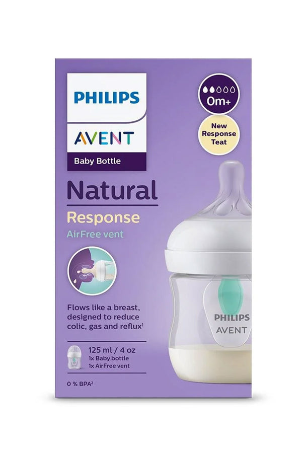 Buy Philips Avent Natural Response Bottle With Airfree Vent 125ml
