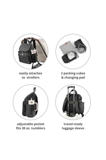 baby travel backpack malaysia Skip Hop Forma Diaper Bag Diaper Bags Babyland SS2