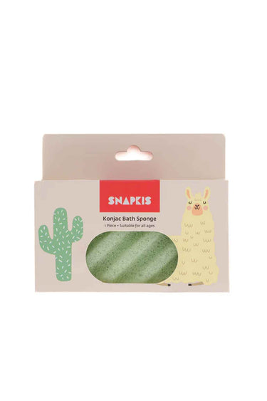Snapkis Konjac Sponge 1pk Large Wavy