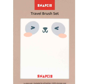 Snapkis Travel Brush Set
