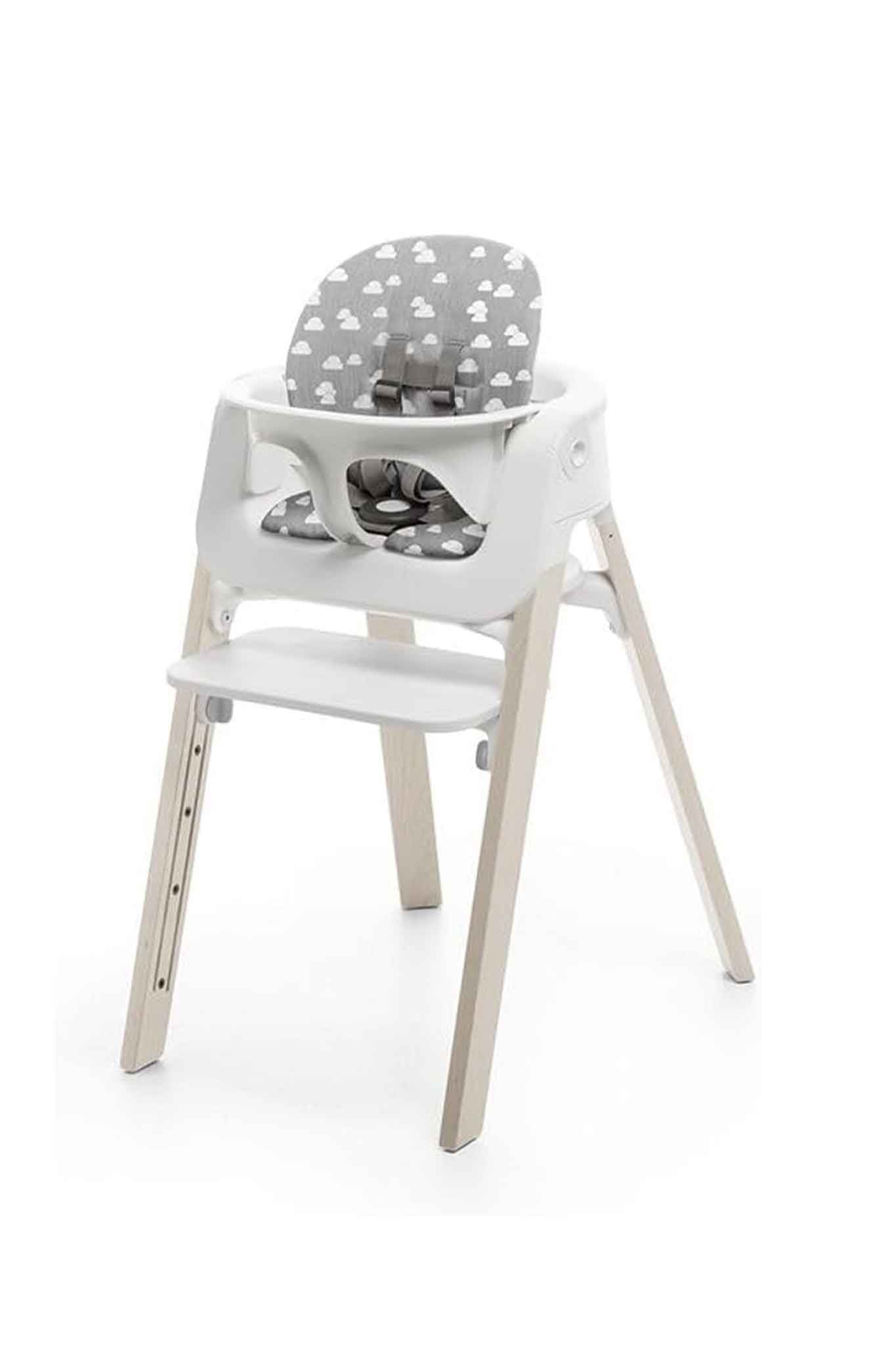 Stokke Highchair Steps Cushion Grey Cloud