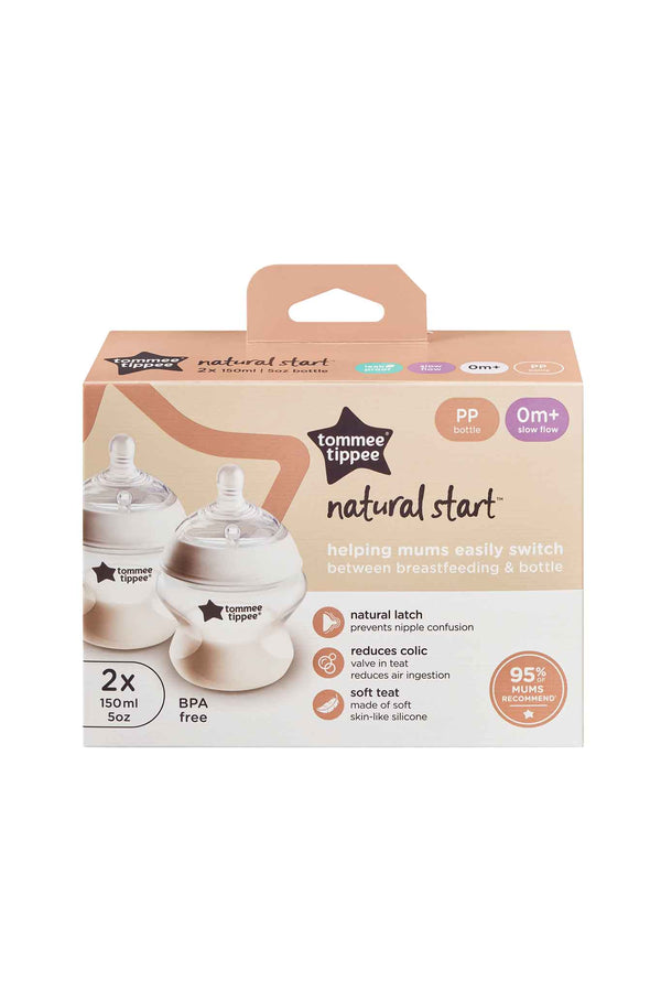 Buy Tommee Tippee Natural Start PP Bottle 150ml with Soft Teat
