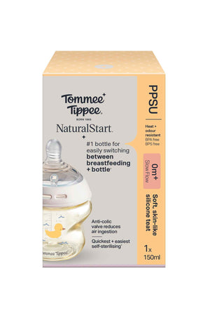 Tommee Tippee Natural Start PPSU Decorated Bottle 150ml