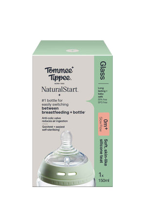 Tommee Tippee Natural Start Glass Bottle 150ml