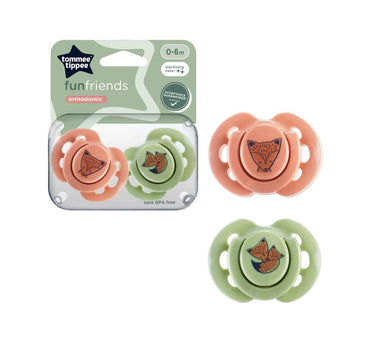 Tommee Tippee Fun Pacifier - 2 pack