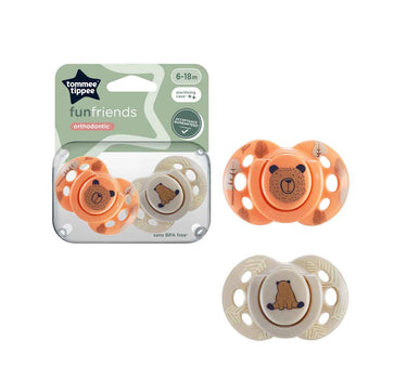 Tommee Tippee Fun Pacifier - 2 pack