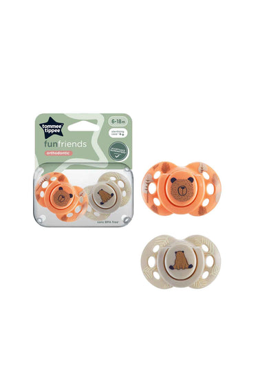 Tommee Tippee Fun Pacifier - 2 pack