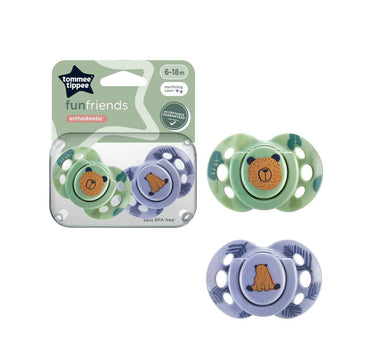 Tommee Tippee Fun Pacifier - 2 pack