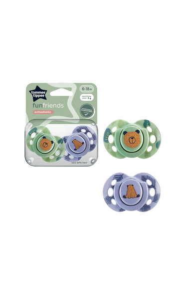 Tommee Tippee Fun Pacifier - 2 pack