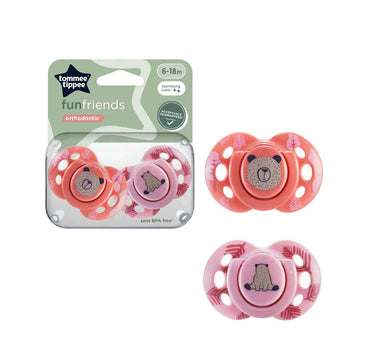 Tommee Tippee Fun Pacifier - 2 pack