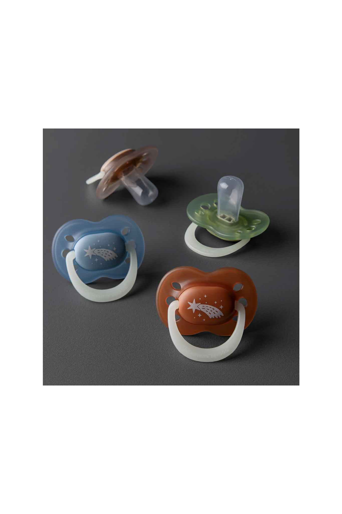 Tommee Tippee Night Time Soother Pk2