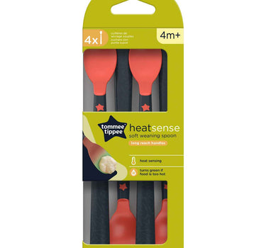 Tommee Tippee Heat Sense Weaning Spoon Pk4