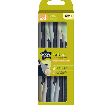Tommee Tippee Softee Weaning Spoon Pk5