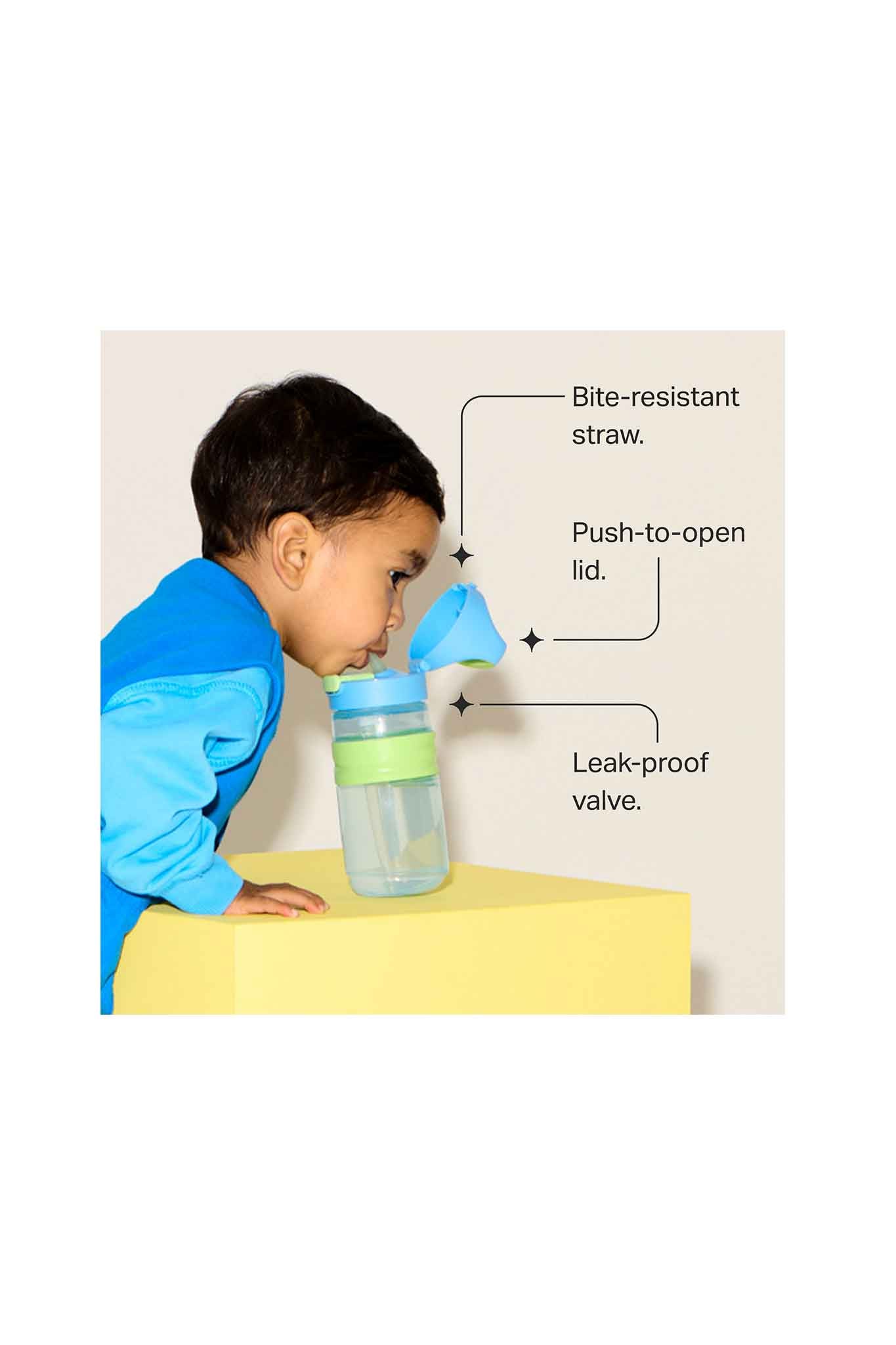 Tommee Tippee On The Go Straw 500ml 18M+