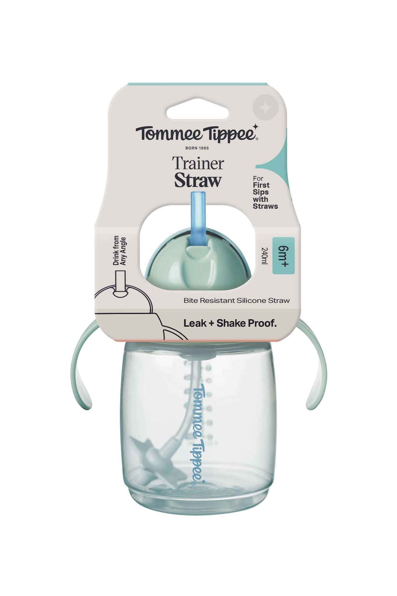 Tommee Tippee Trainer Straw Cup 240ml 6M+