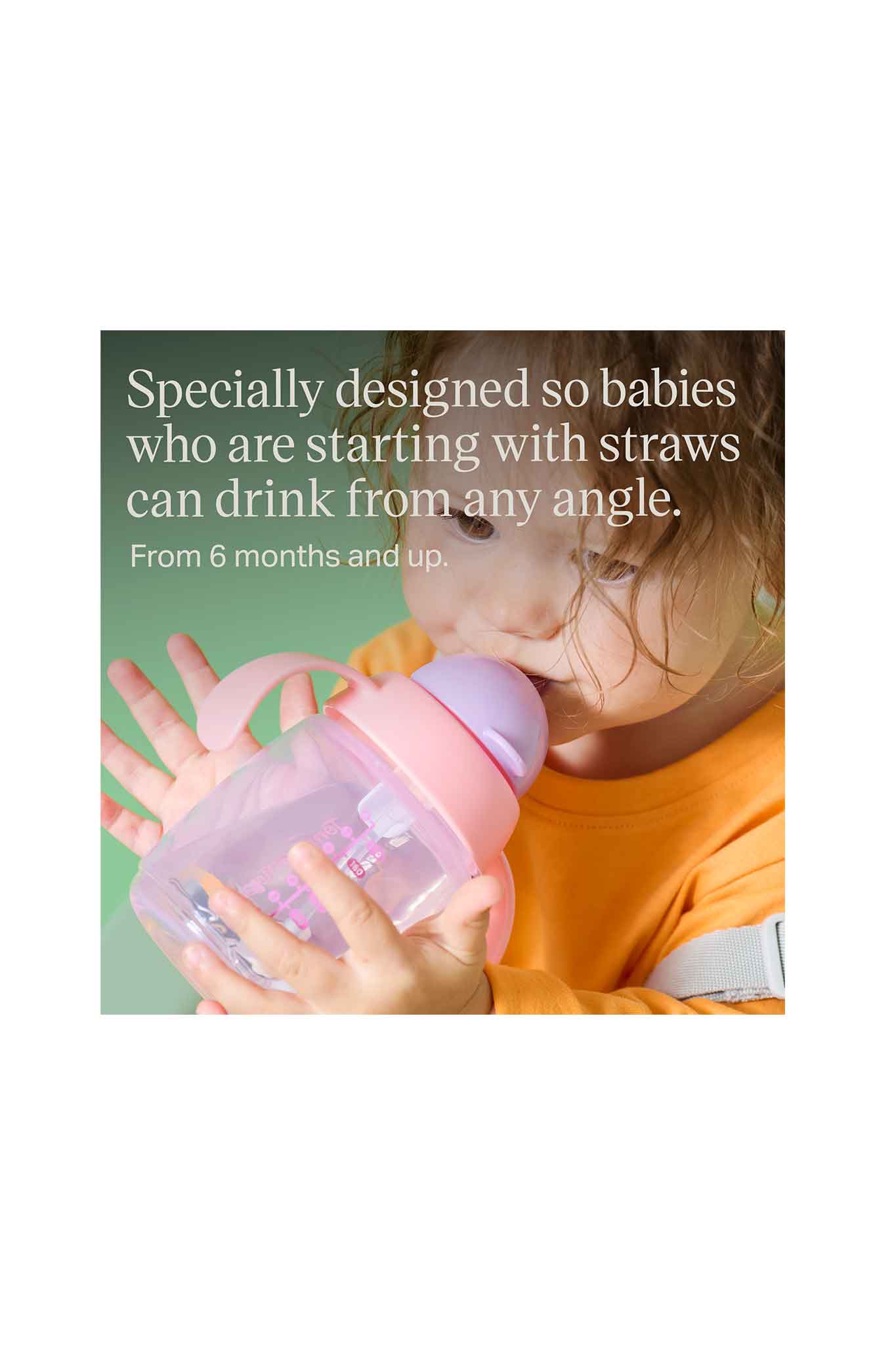 Tommee Tippee Trainer Straw Cup 240ml 6M+