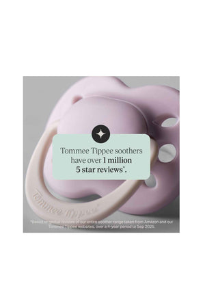 Tommee Tippee Newborn Silicone Soother Pk2
