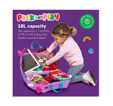 Trunki Glide Ride-On-Luggage-Cassie the Cat