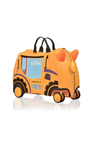 Trunki Glide Ride-On-Luggage-Doug the Digger