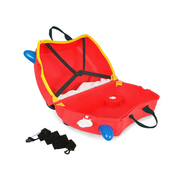 Trunki Glide Ride-On-Luggage-Frank the Firetruck