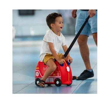 Trunki Glide Ride-On-Luggage-Frank the Firetruck