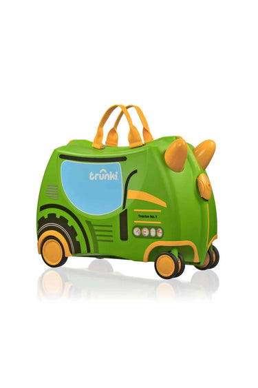 Trunki Glide Ride-On-Luggage-Tommy the Tractor