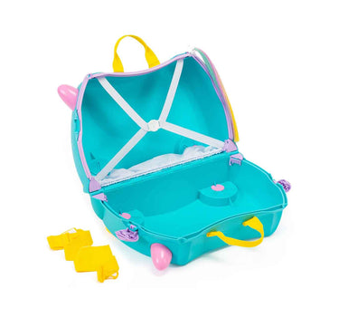 Trunki Glide Ride-On-Luggage-Una the Unicorn
