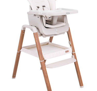 Tutti Bambini Nova Highchair Scandinavian Walnut Ecru