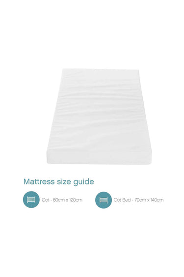 Tutti Bambini Foam Cot Bed Mattress 140cm x 70cm