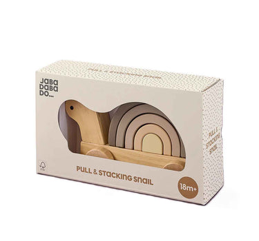 Jabadabado Pull And Stacking Snail