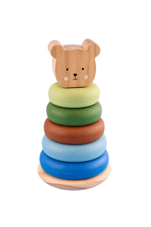 Jabadabado Stacking Toy Teddy Silicone