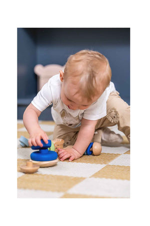 Jabadabado Stacking Toy Teddy Silicone