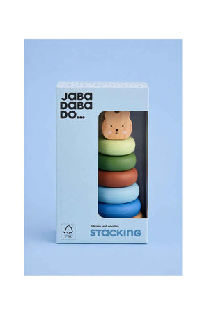 Jabadabado Stacking Toy Teddy Silicone