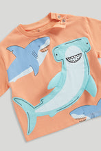 Load image into Gallery viewer, Mothercare Shark Lift-the-Flap T-Shirt
