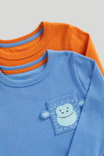 Load image into Gallery viewer, Mothercare 2 Pack Ribbed Animal Pyjamas
