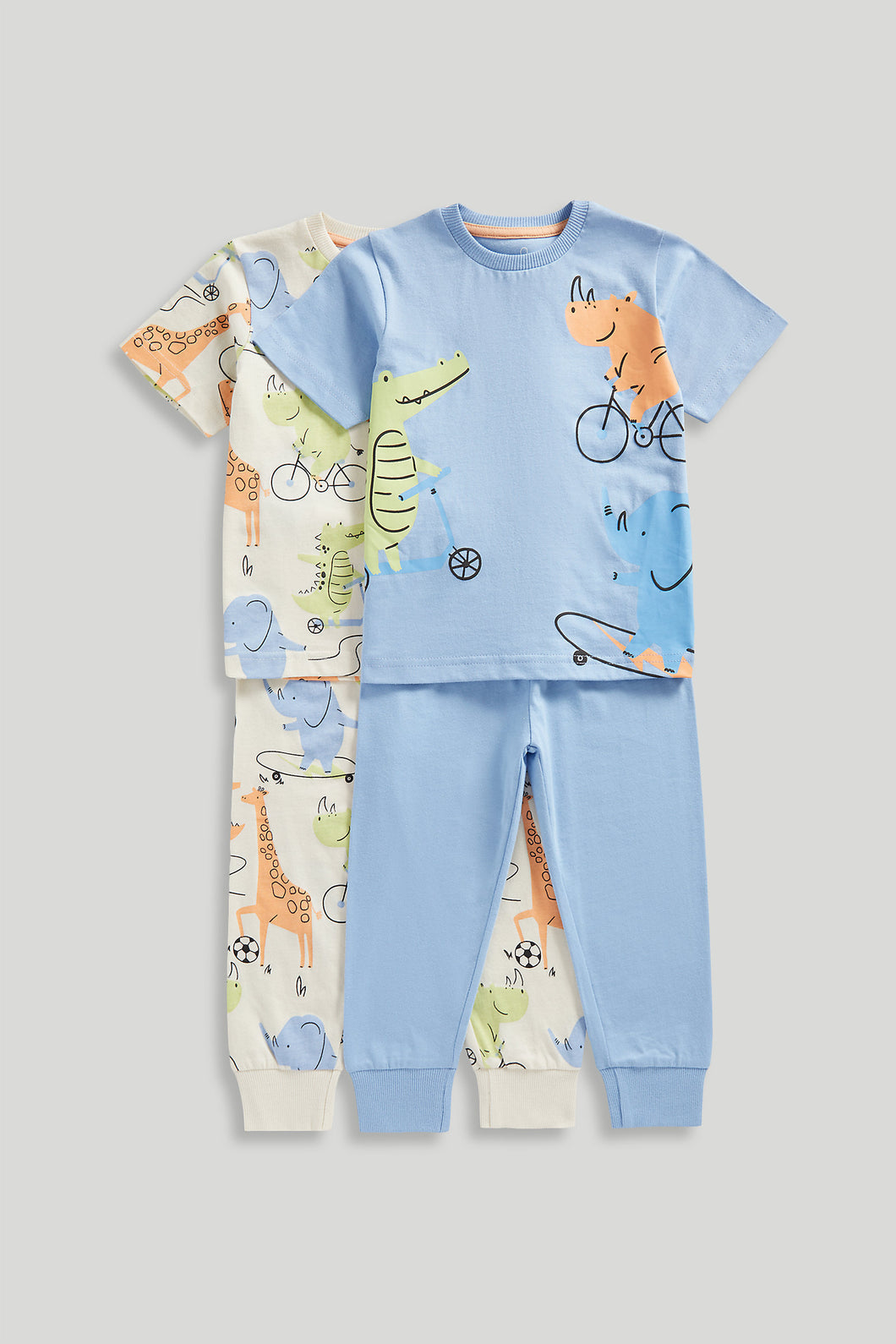 Mothercare 2 Pack Sport Pyjamas